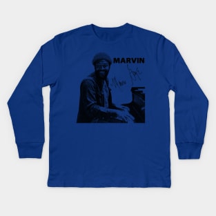 Marvin Gaye Kids Long Sleeve T-Shirt